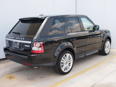 range rover range rover sport 2012 black suv hse gasoline 8 cylinders 4 wheel drive shiftable automatic 77090