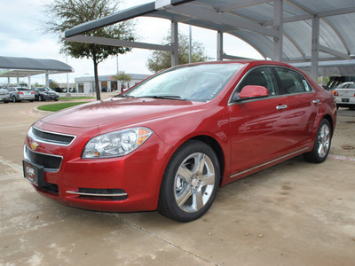 chevrolet malibu 2012 red sedan lt gasoline 6 cylinders front wheel drive not specified 76051