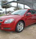 chevrolet malibu 2012 red sedan lt gasoline 6 cylinders front wheel drive not specified 76051