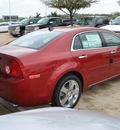 chevrolet malibu 2012 red sedan lt gasoline 6 cylinders front wheel drive not specified 76051