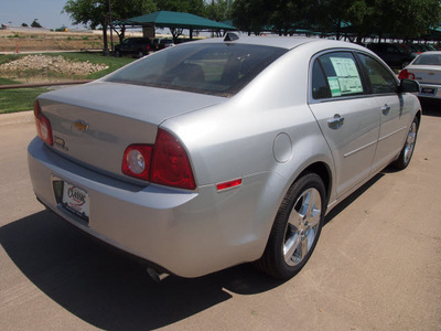 chevrolet malibu 2012 silver ice sedan lt gasoline 6 cylinders front wheel drive not specified 76051