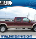ford f 350 super duty 2012 autumn red lariat fx4 biodiesel 8 cylinders 4 wheel drive automatic 77375