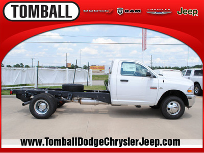 ram ram chassis 3500 2012 bright white clear st diesel diesel 2 wheel drive automatic 77375