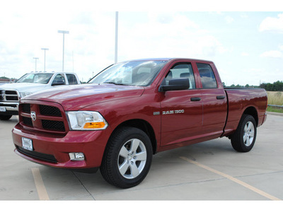 ram ram pickup 1500 2012 dk  red st gasoline 8 cylinders 2 wheel drive automatic 77375