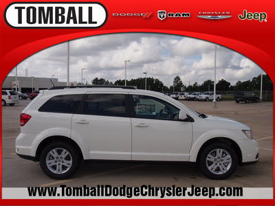 dodge journey 2012 white suv sxt gasoline 4 cylinders front wheel drive automatic 77375