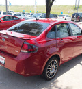 ford focus 2011 dk  red sedan sport ses gasoline 4 cylinders front wheel drive automatic 76116