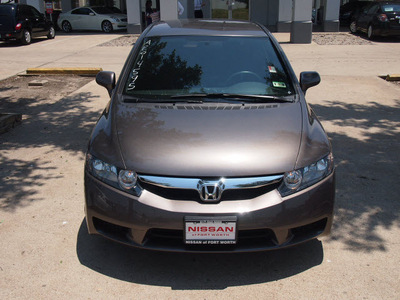 honda civic 2010 brown sedan lx s gasoline 4 cylinders front wheel drive automatic 76116