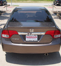 honda civic 2010 brown sedan lx s gasoline 4 cylinders front wheel drive automatic 76116