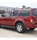 nissan pathfinder 2008 dk  red suv se gasoline 6 cylinders rear wheel drive automatic with overdrive 78232