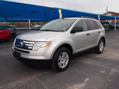 ford edge 2009 silver suv se gasoline 6 cylinders front wheel drive automatic 76234