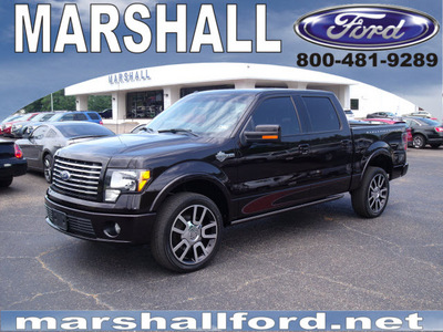 ford f 150 2010 dk  red harley davidson flex fuel 8 cylinders 4 wheel drive 6 speed automatic 75672