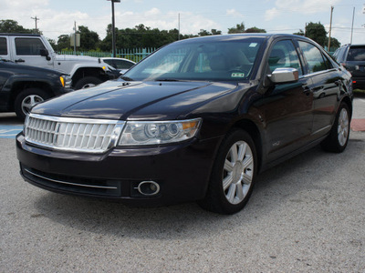 lincoln mkz 2007 purple sedan gasoline 6 cylinders front wheel drive 6 speed automatic 75057