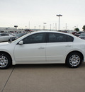 nissan altima 2012 white sedan 2 5 s gasoline 4 cylinders front wheel drive cont  variable trans  75150