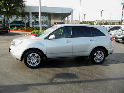 acura mdx 2009 silver suv w tech gasoline 6 cylinders all whee drive automatic 55420