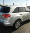 acura mdx 2009 silver suv w tech gasoline 6 cylinders all whee drive automatic 55420