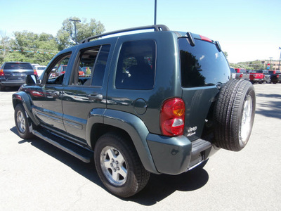 jeep liberty 2003 green suv limited gasoline 6 cylinders 4 wheel drive automatic with overdrive 13502