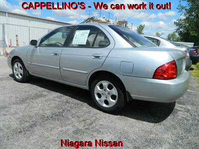 nissan sentra 2004 silver sedan s gasoline 4 cylinders front wheel drive automatic 14094