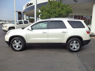gmc acadia 2012 white suv slt 1 gasoline 6 cylinders front wheel drive automatic 45036