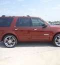 ford expedition 2008 orange suv limited gasoline 8 cylinders 2 wheel drive 6 speed automatic 77388