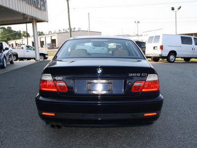 bmw 3 series 2004 black coupe 325ci gasoline 6 cylinders rear wheel drive automatic 27215