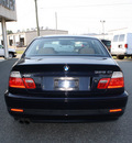 bmw 3 series 2004 black coupe 325ci gasoline 6 cylinders rear wheel drive automatic 27215