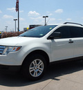 ford edge 2010 white suv se gasoline 6 cylinders front wheel drive automatic with overdrive 76018