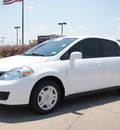 nissan versa 2011 white sedan gasoline 4 cylinders front wheel drive automatic with overdrive 76018