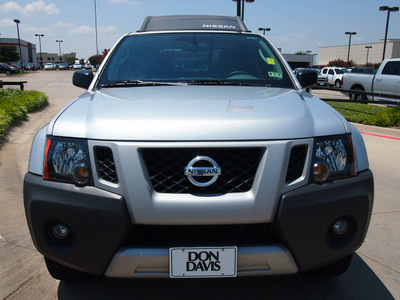 nissan xterra 2010 silver suv gasoline 6 cylinders 2 wheel drive automatic with overdrive 76018