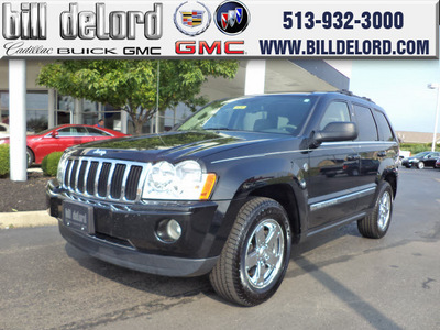 jeep grand cherokee 2007 black suv limited flex fuel 8 cylinders 4 wheel drive automatic 45036