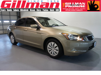 honda accord 2009 tanbeige sedan lx gasoline 4 cylinders front wheel drive 5 speed automatic 77471