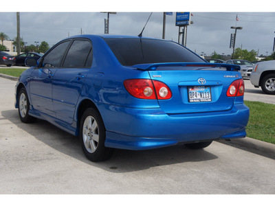 toyota corolla 2008 blue sedan gasoline 4 cylinders front wheel drive automatic 77090