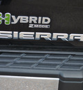 gmc sierra 1500 hybrid 2009 black c1500 w t hybrid 8 cylinders 2 wheel drive 4 speed automatic 78586