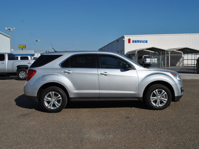 chevrolet equinox 2011 silver ls gasoline 4 cylinders front wheel drive 6 speed automatic 78586