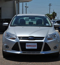 ford focus 2012 silver sedan se flex fuel 4 cylinders front wheel drive automatic 78586