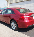 chrysler 200 2012 cherry red sedan touring gasoline 4 cylinders front wheel drive automatic 47130