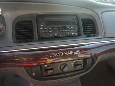 mercury grand marquis 2003 silver sedan gs gasoline 8 cylinders sohc rear wheel drive automatic 76234
