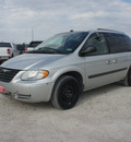chrysler town and country 2005 silver van gasoline 6 cylinders front wheel drive automatic 76234