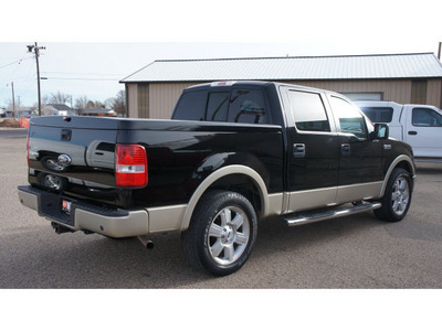 ford f 150 2007 black lariat flex fuel 8 cylinders rear wheel drive automatic with overdrive 79029