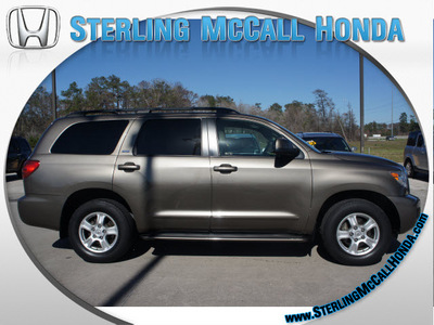 toyota sequoia 2008 gray suv sr5 gasoline 8 cylinders 2 wheel drive automatic 77339
