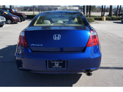 honda accord 2009 blue coupe ex gasoline 4 cylinders front wheel drive automatic 77339
