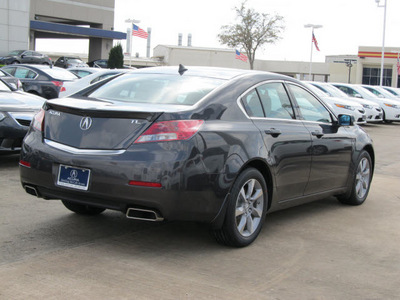 acura tl 2012 dk  gray sedan w tech gasoline 6 cylinders front wheel drive automatic with overdrive 77074