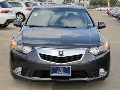 acura tsx 2012 dk  gray sedan gasoline 4 cylinders front wheel drive automatic with overdrive 77074