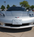 chevrolet corvette 2009 silver coupe w 1lt gasoline 8 cylinders rear wheel drive automatic 75150