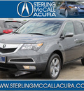 acura mdx 2012 dk  gray suv w tech gasoline 6 cylinders all whee drive automatic with overdrive 77074