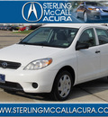 toyota matrix 2005 white hatchback gasoline 4 cylinders all whee drive automatic with overdrive 77074