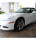 chevrolet corvette 2012 white coupe gasoline 8 cylinders rear wheel drive automatic 77581