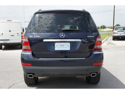 mercedes benz gl class 2009 blue suv gl450 gasoline 8 cylinders 4 wheel drive automatic 78626