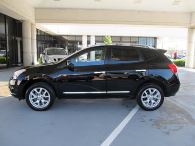 nissan rogue 2011 black sl gasoline 4 cylinders front wheel drive automatic with overdrive 77477