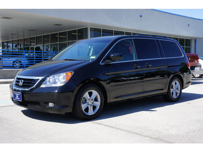 honda odyssey 2010 black van touring gasoline 6 cylinders front wheel drive automatic 77339