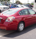 nissan altima 2009 dk  red sedan s gasoline 4 cylinders front wheel drive automatic 77802